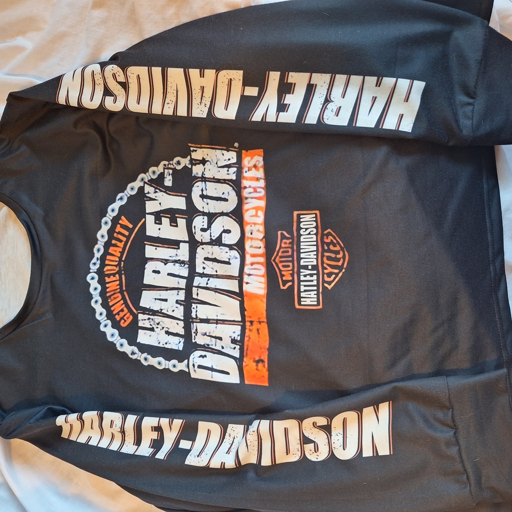 Harley-Davidson Black Long Sleeve Shirt
